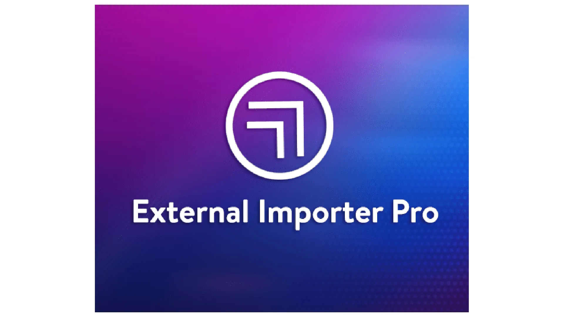 External Importer Pro