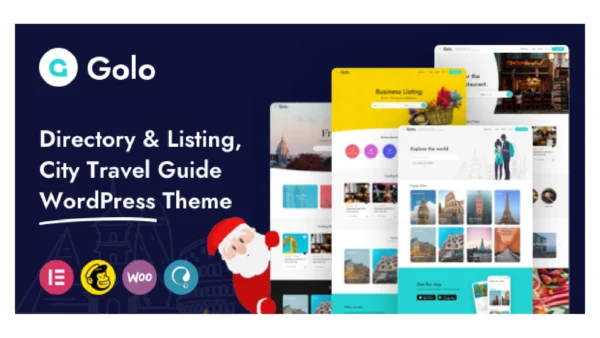 Golo – Directory & Listing, Travel WordPress Theme
