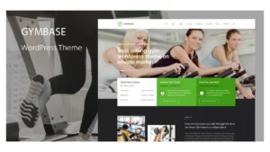 GymBase – Responsive Gym Fitness WordPress Theme
