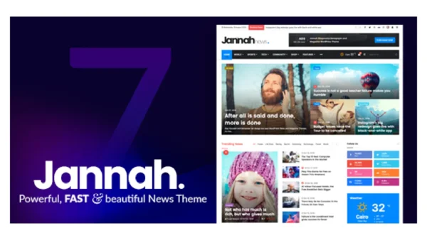 Jannah WordPress News Magazine Blog Theme