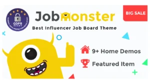 Jobmonster – Job Board WordPress Theme
