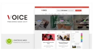 Voice – News Magazine WordPress Theme