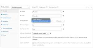 WooCommerce Bookings